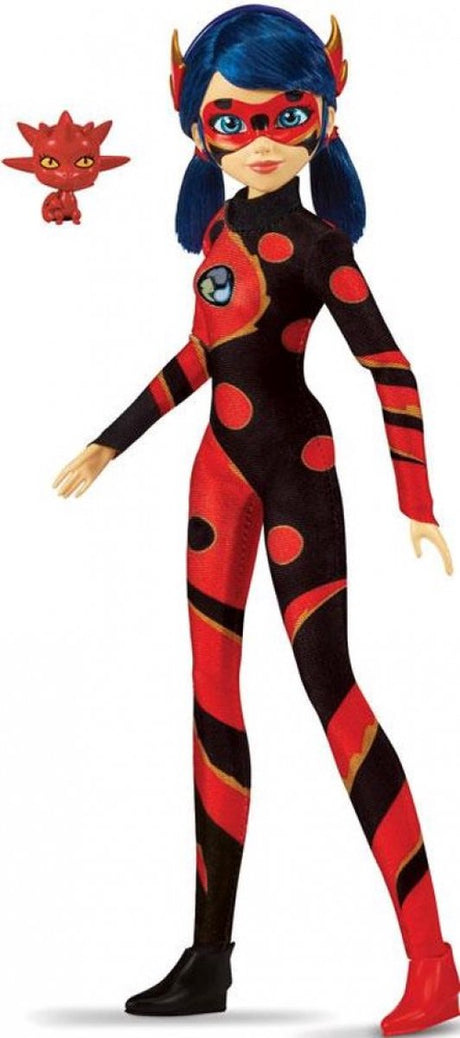 Bandai - miraculous - pop - dragon bug - 26 cm gearticuleerde modepop - superheldenpop - p50010