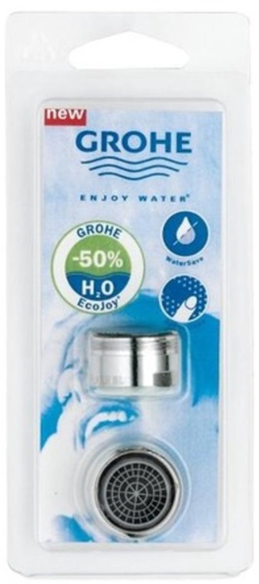 Grohe ecomousseur straalbreker 2 stuks chroom