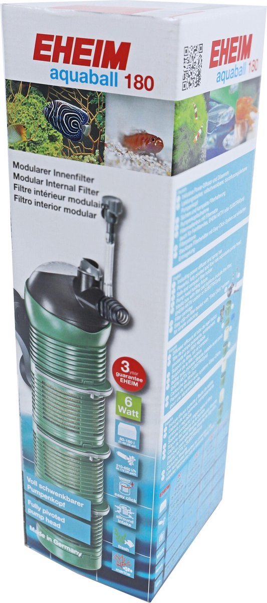 Eheim binnenfilter aquaball - 180l