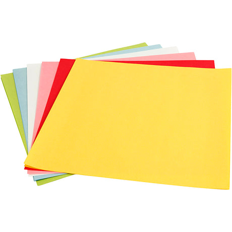 Creativ company lantaarnpapier standaardkleuren 30x30cm , 12 vellen