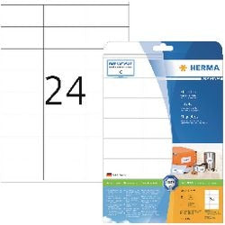 Herma etiketten wit 70x36 premium a4 600 st.