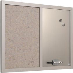 Combinatiebord rs soho magnetisch 45x60cm zilver