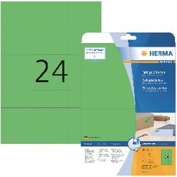 Merkloos sans marque herma 4469 groen zelfklevend printerlabel printeretiket