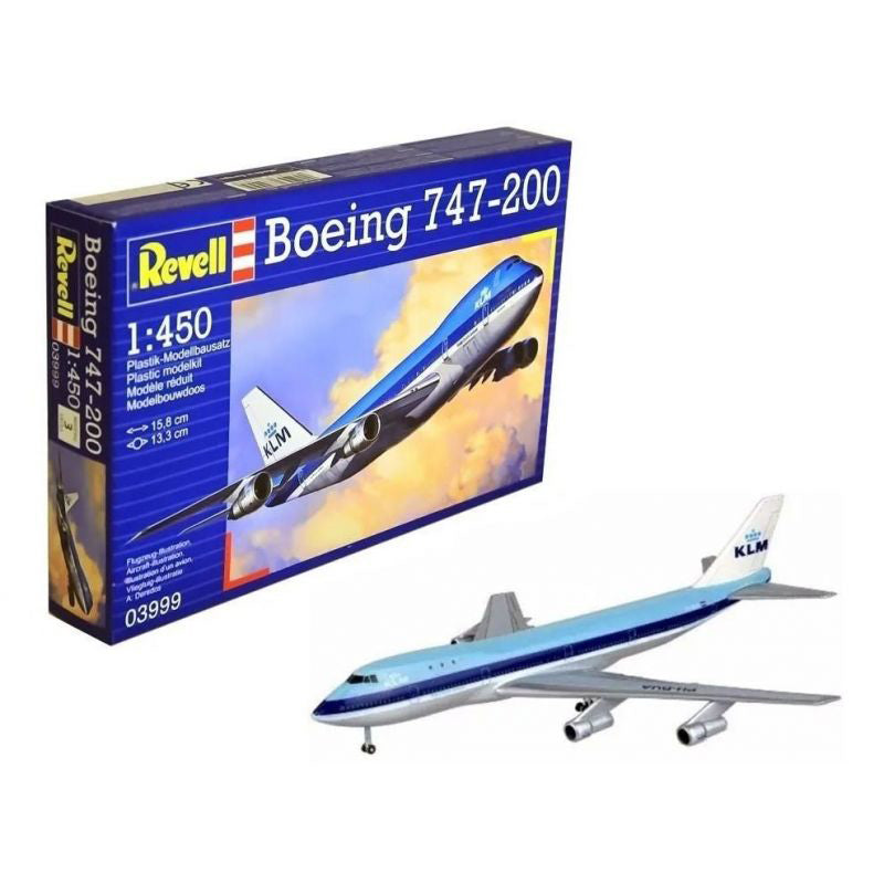 Revell boeing 747-200 jumbojet