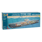 Revell onderzeeboot type xxi u 2540