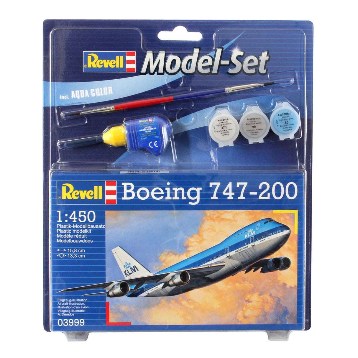 Revell model set - boeing 747-200