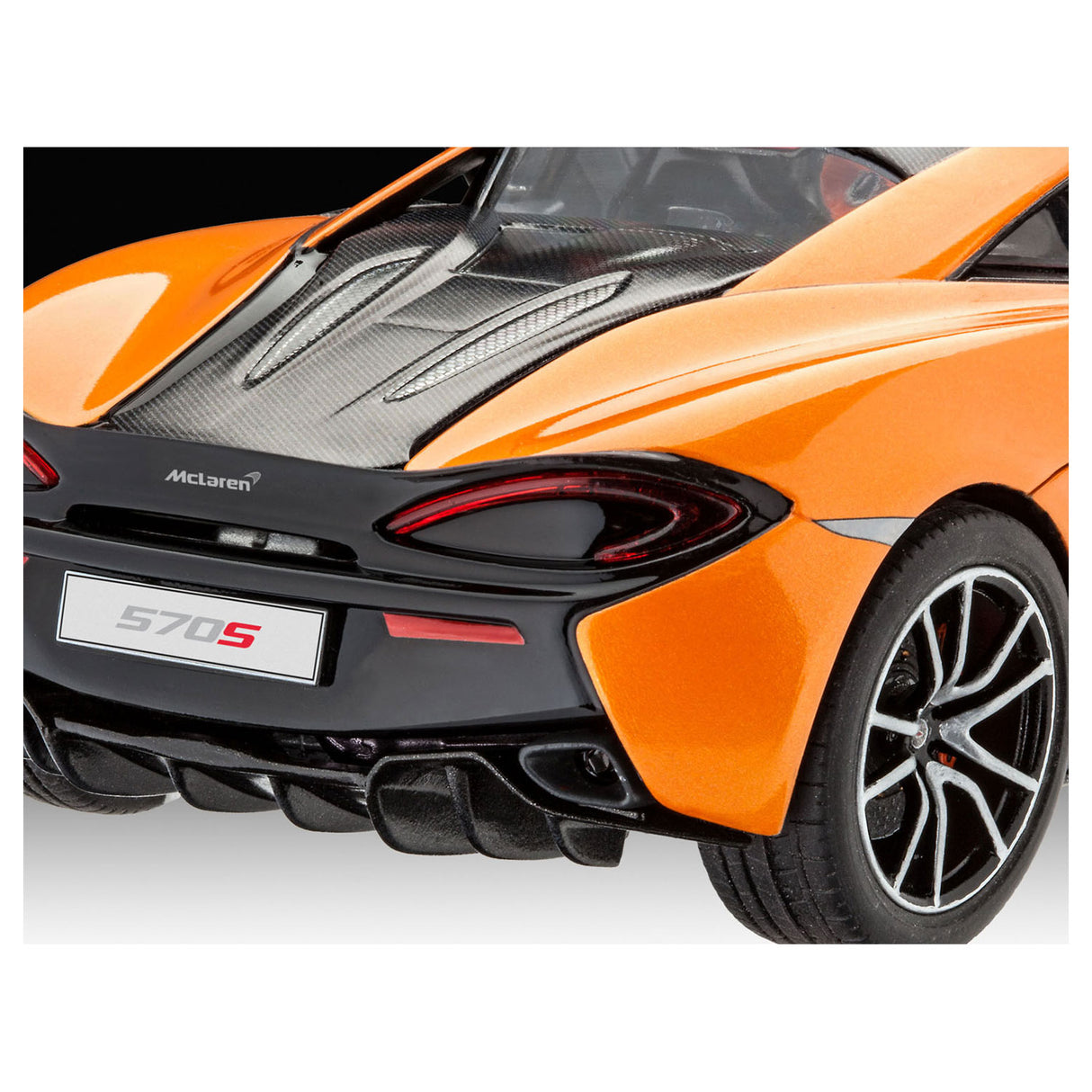 Revell modelbouwpakket militaire voertuigen - 07051 mclaren 570s plastic - 1:24 - modelbouw