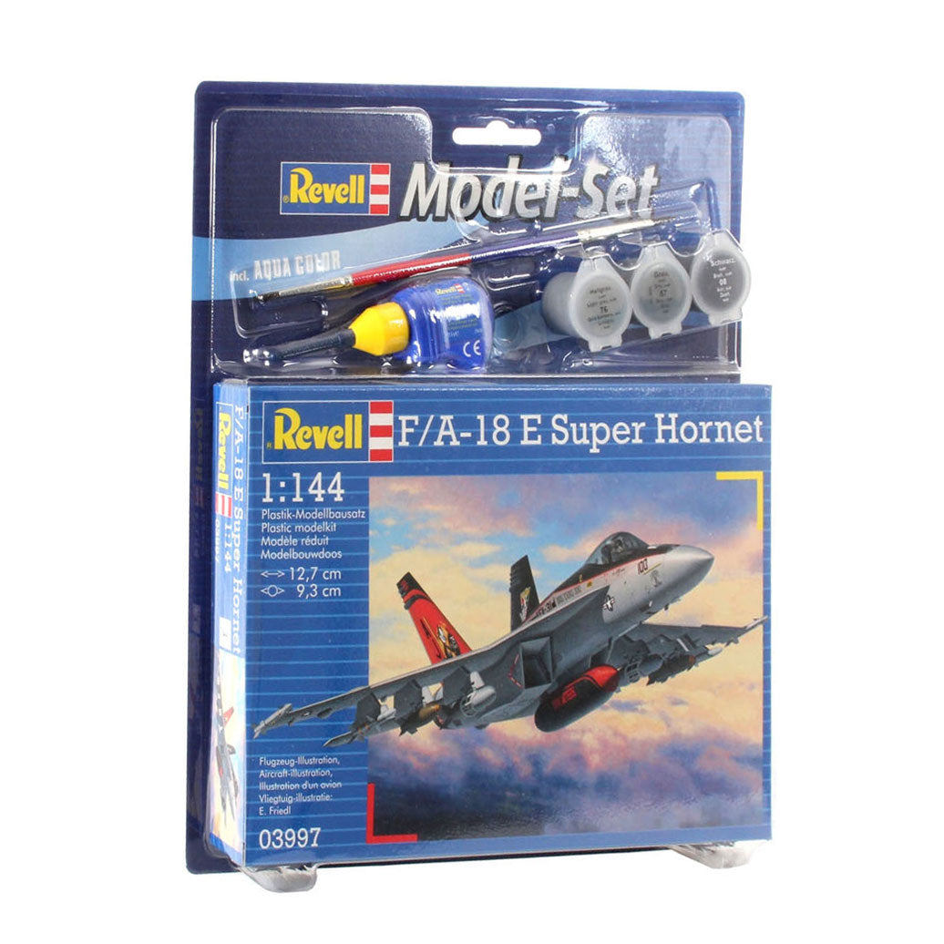 Revell model set f a-18e super hornet vliegtuig