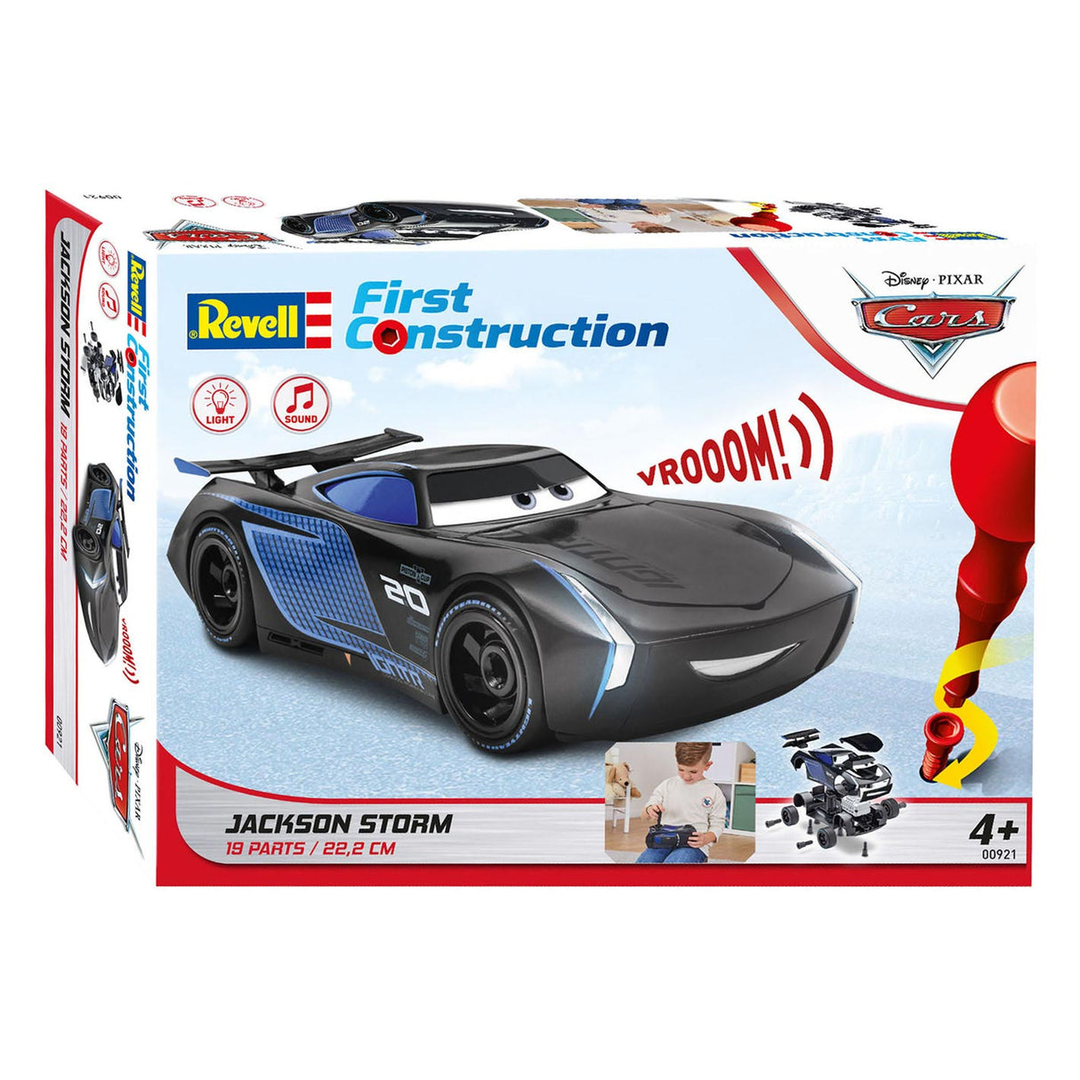 Revell first - cars jackson storm met licht en geluid