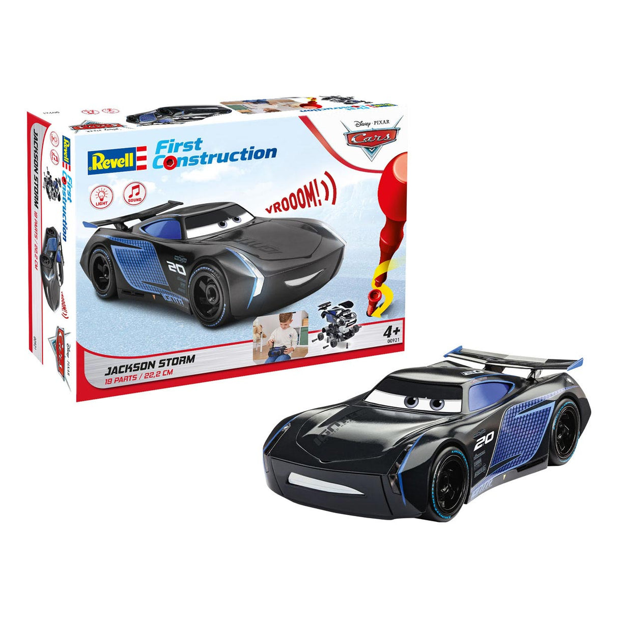 Revell first - cars jackson storm met licht en geluid