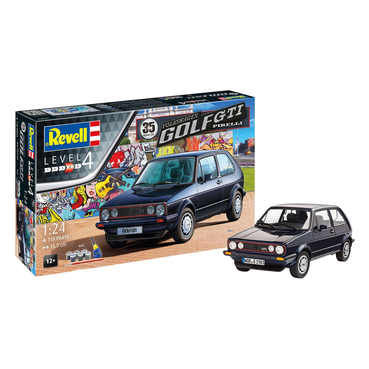 Revell Gift Set Volkswagen Golf GTI Modelbouw