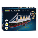 Revell 3d puzzel bouwpakket - rms titanic led edition