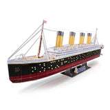 Revell 3d puzzel bouwpakket - rms titanic led edition