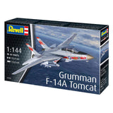 Revell modelbouwpakket vliegtuigen - 03782 grumman f-14a tomcat - straaljager plastic - 1:144 - modelbouw