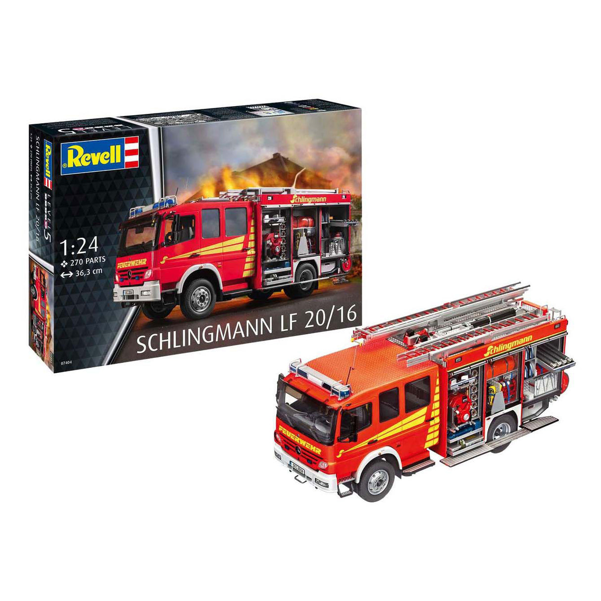 Revell modelbouwpakket - schlingmann lf 20 16 1:24 - 270dlg.