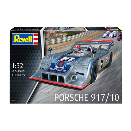 Revell modelbouwpakket auto - 07738 porsche 917 10 - rauto plastic - 1:32 - modelbouw
