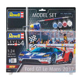 Revell modelbouwpakket auto - 67041 ford gt le mans 2017 - model set plastic - 1:24 - modelbouw