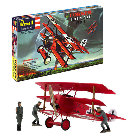 Revell modelbouwpakket fokker triplane dr.1 - 75 years plastic modelling 1:28 - 60dlg.