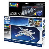 Revell modelbouwpakket the mandalorian and grogu new republic x-wing fighter 1:57 - 38dlg.