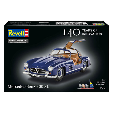 Revell modelbouwpakket mercedes-benz 300 sl 100 jaar mb 1:24 - 161dlg.