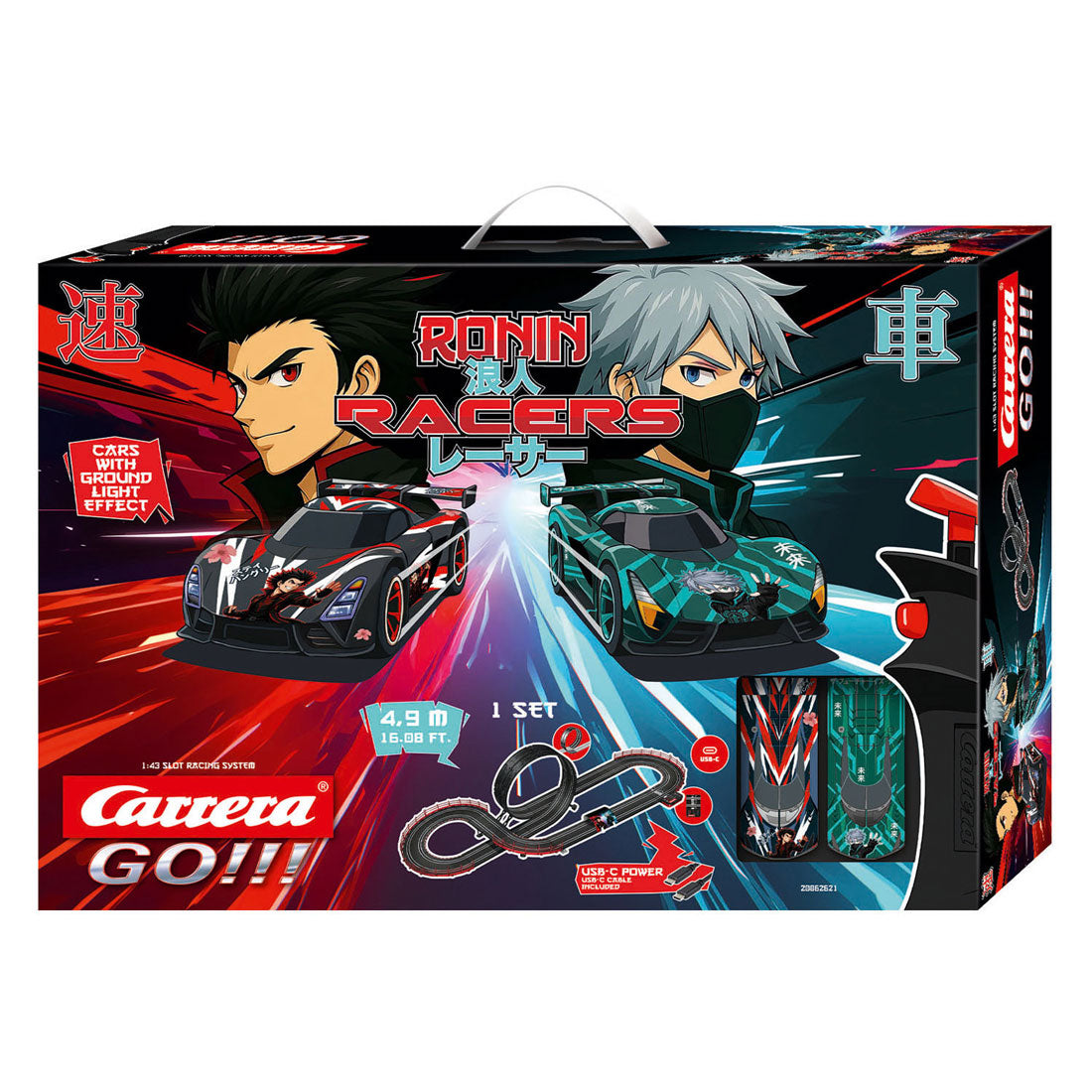 Carrera go!!! racebaan ronin racers