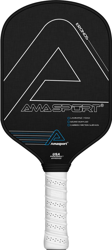 Ama sport pickleball paddle pa016 blauw – carbon paddle – power control –