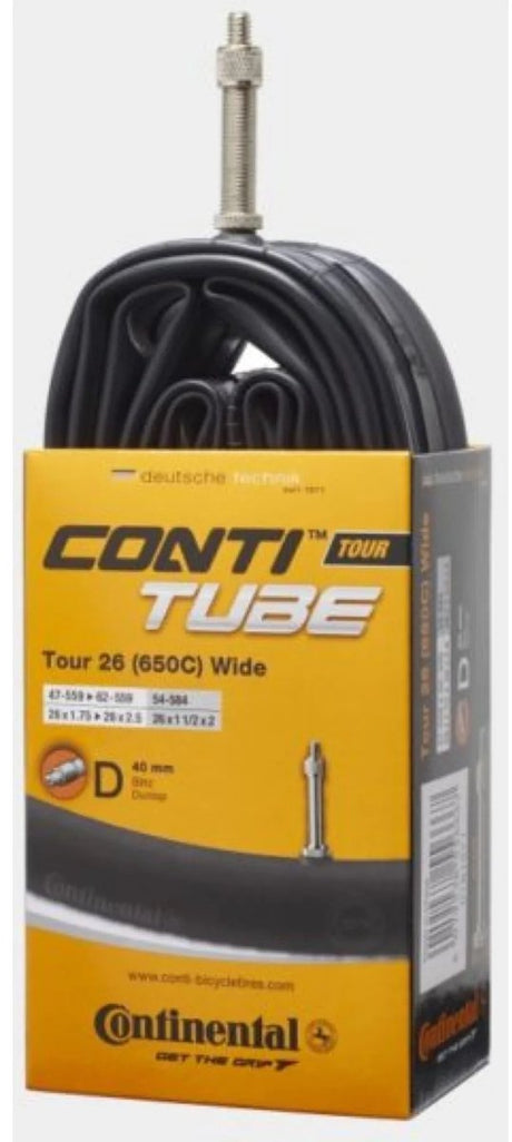 Continental binnenband 26 inch - breedte 1.75 2.5 - hollands ventiel 40mm - geschikt voor mtb en stadsfietsen