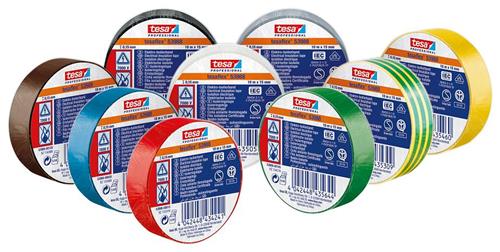 Tesa isolatietape wit 19mm 33mtr | 10 stuks