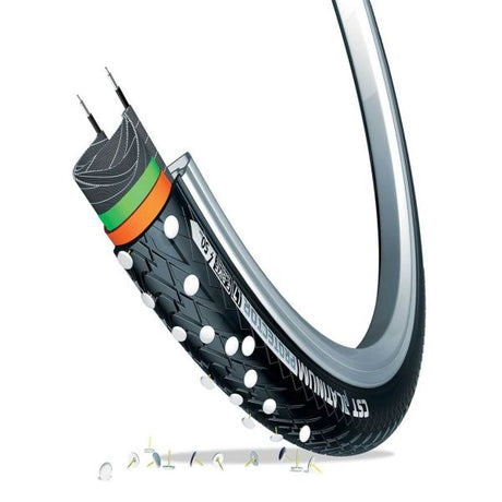 CST Buitenband Platinum Prot 28 x 1 5 8-1 3 8 (37-622) zwart