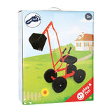 Small foot graafmachine met wielen