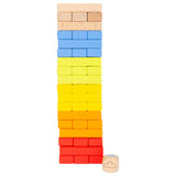 Small Foot Houten Regenboog Wiebeltoren Spel