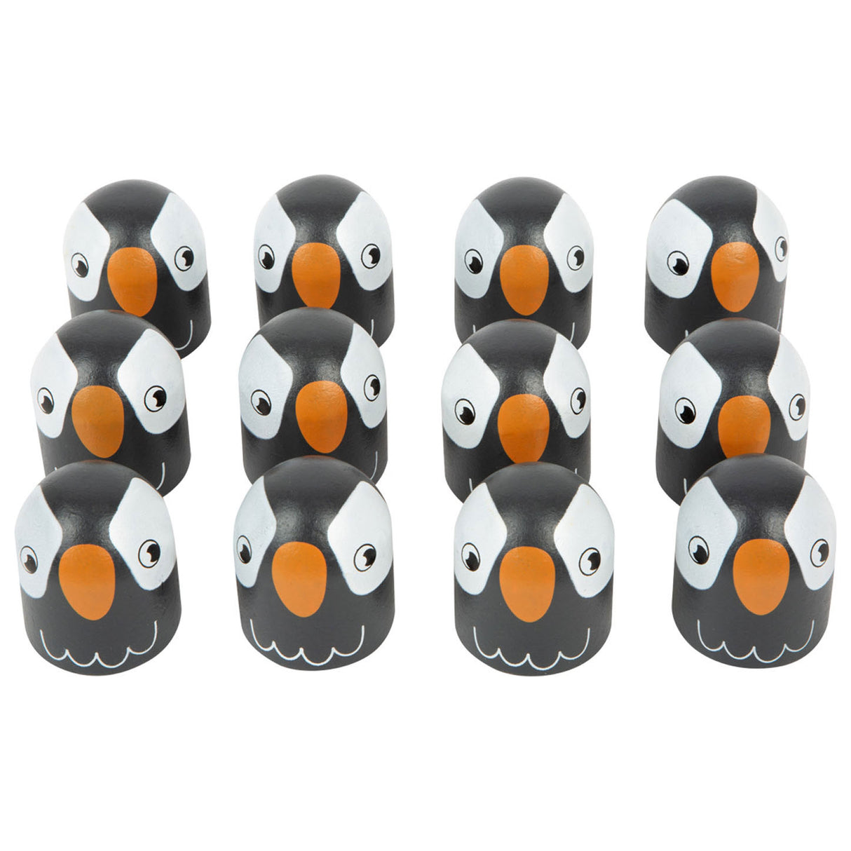 Small foot - houten memospel pinguin, 26dlg.