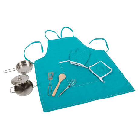 Small foot - speel kookset met schort, 9dlg.