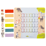 Small foot - houten spel brug oversteken dieren