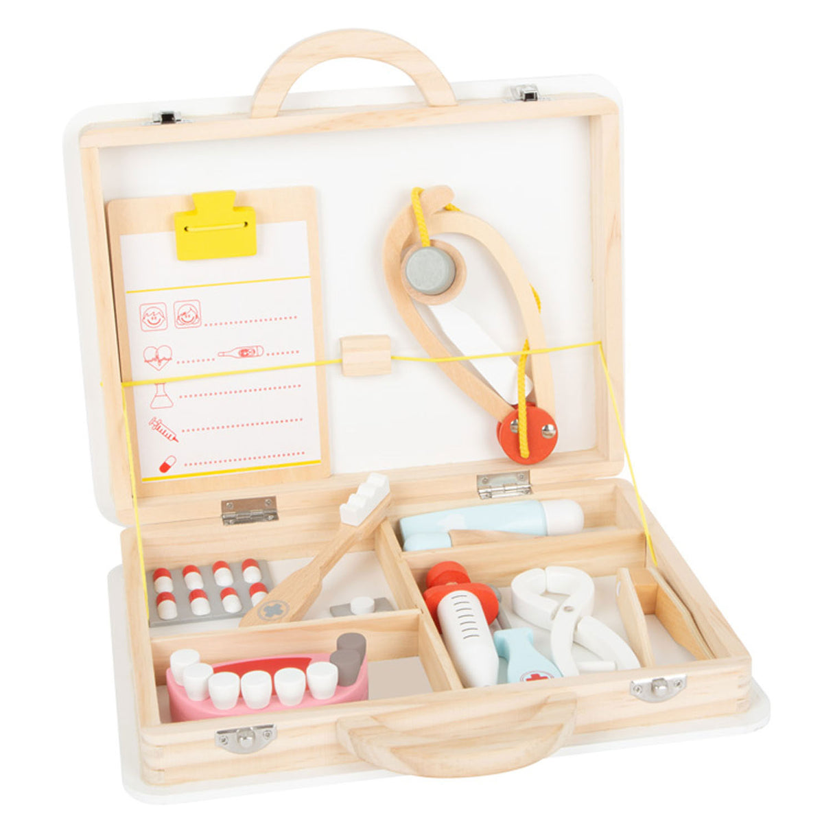 Small Foot Houten Dokter en Tandarts 2in1 Set in Koffer