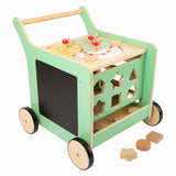 Small foot - houten baby walker loopwagen activiteitencentrum