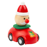 Small Foot Houten Pull-back Kerstauto