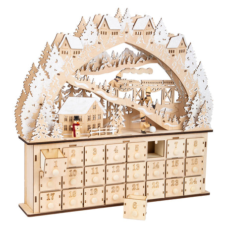 Small Foot Houten Adventskalender Ski