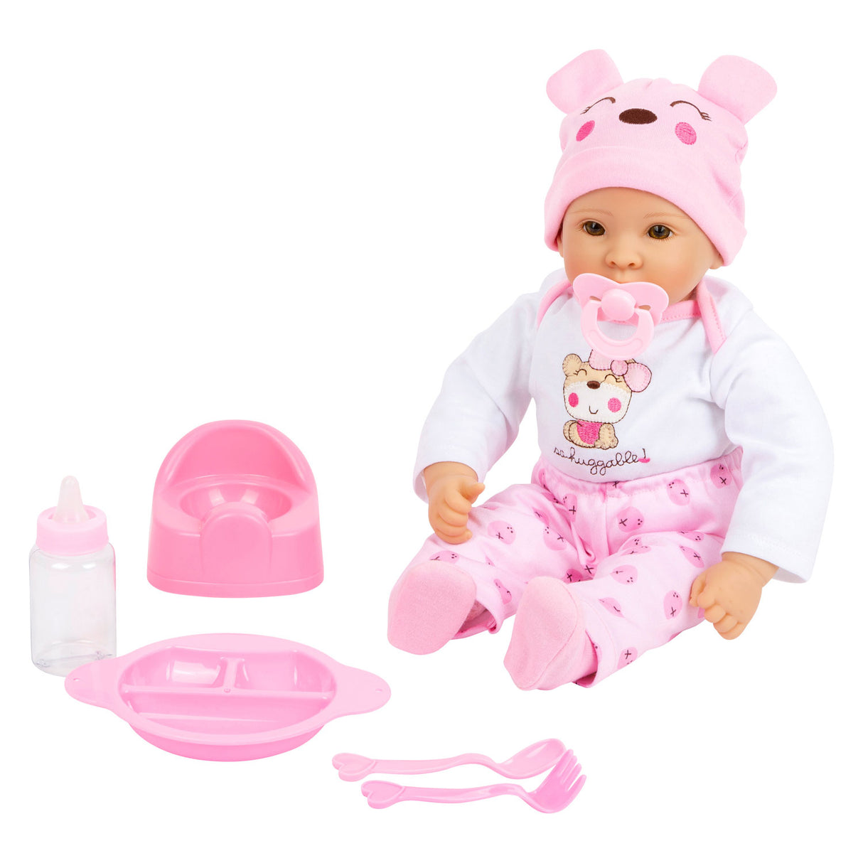 Small Foot Babypop Marie met Accessoires, 7dlg.