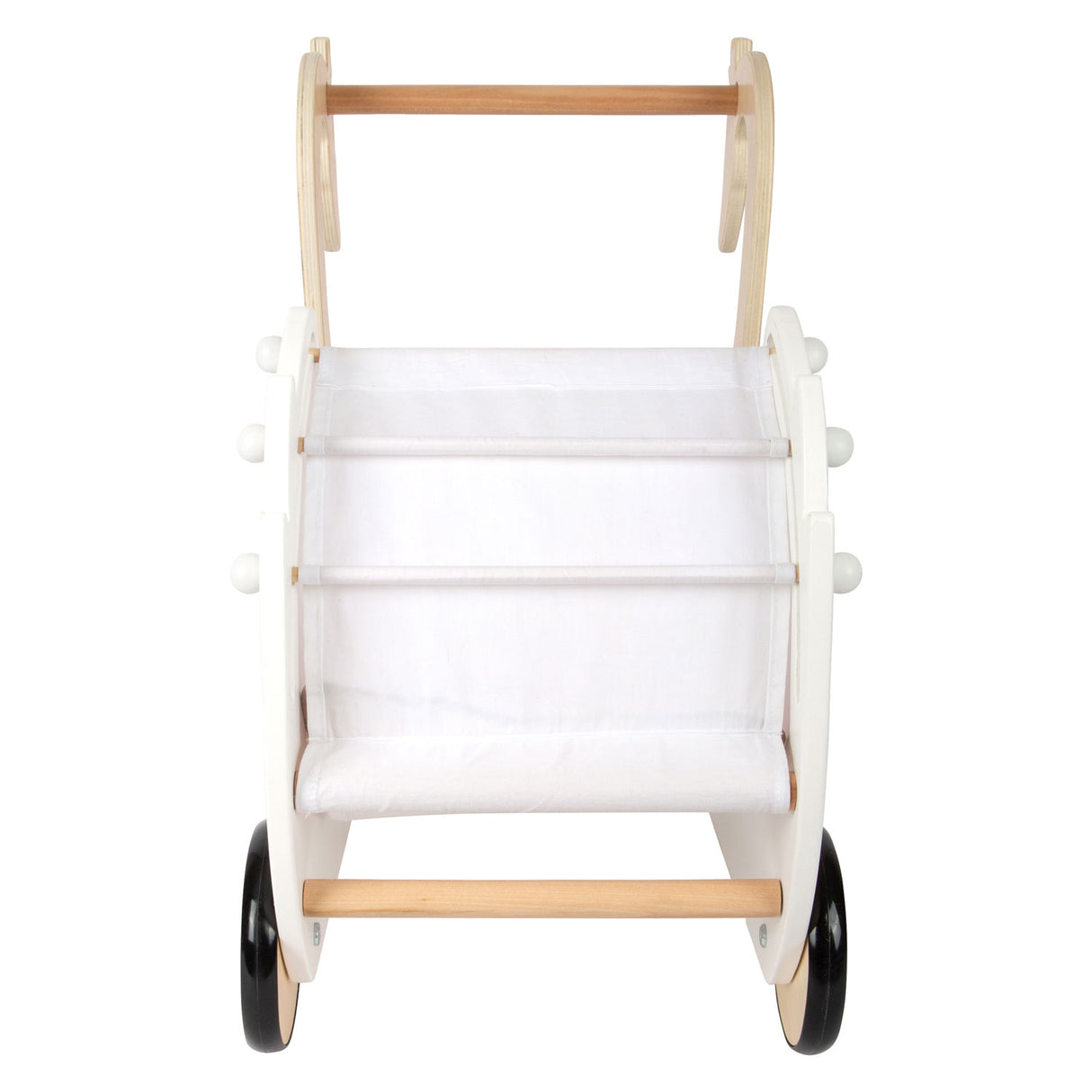 Small foot - houten poppenwagen zwaan
