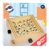 Small foot - houten labyrinth knikkerspel