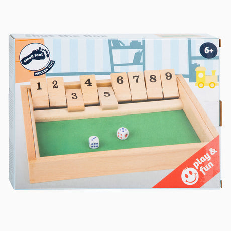 Small Foot Shut the Box Houten Dobbelspel