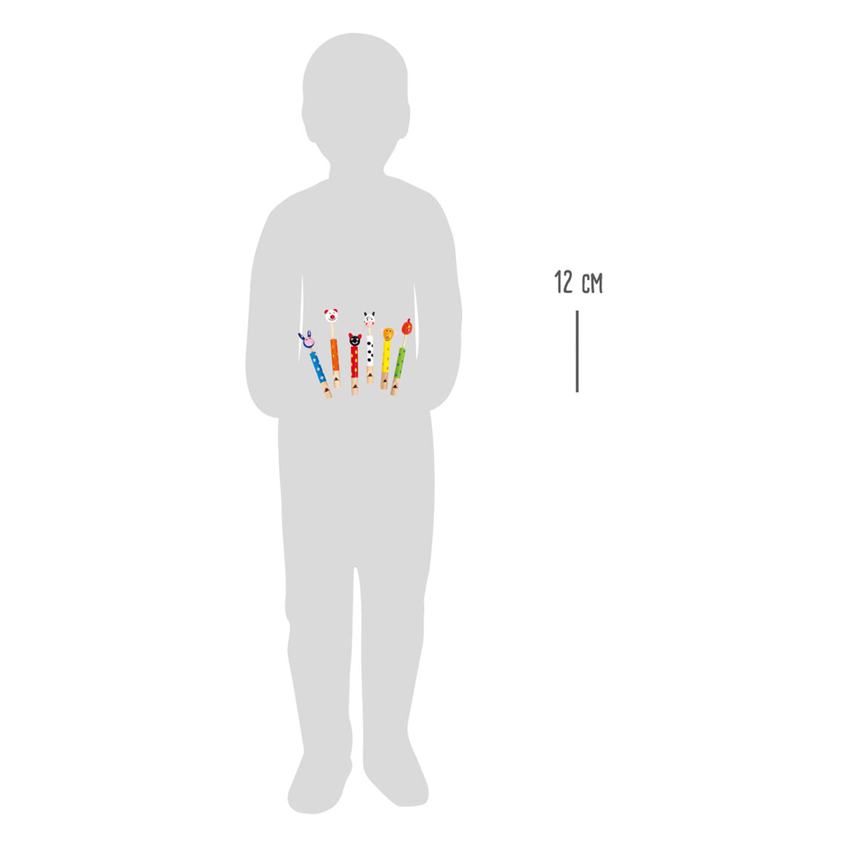 Small foot - dierenfluit, set van 6