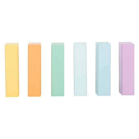 Small foot - houten bouwblokken pastel, 50dlg.