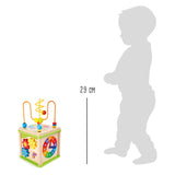 Small foot - houten activiteiten motoriek spiraal 5in1
