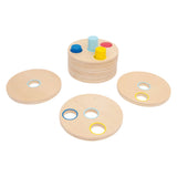 Small foot - houten stapelspel logisteck educatief, 9dlg.
