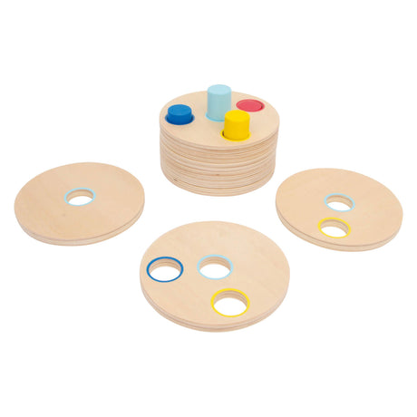 Small foot - houten stapelspel logisteck educatief, 9dlg.