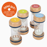 Small Foot Houten Zandlopers XL Set, 4dlg.