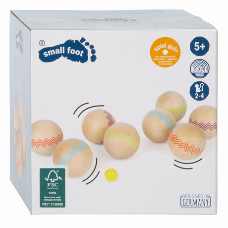 Small Foot Houten Jeu de Boules, 9dlg.