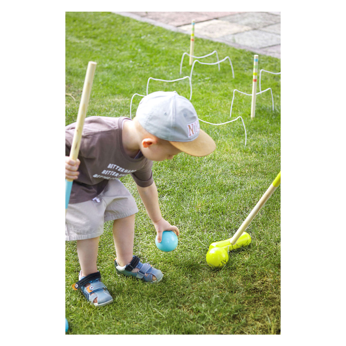 Small Foot Houten Croquet Buitenspel, 20dlg.